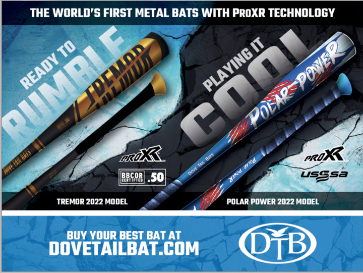 ProXR™ Metal Bats – Dove Tail Bat