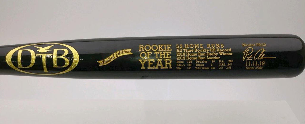 2019 NL Rookie of the Year Bat – Dove Tail Bat